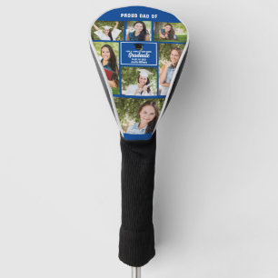 Proud Vater Graduate Foto Collage Vatertag Golf Headcover