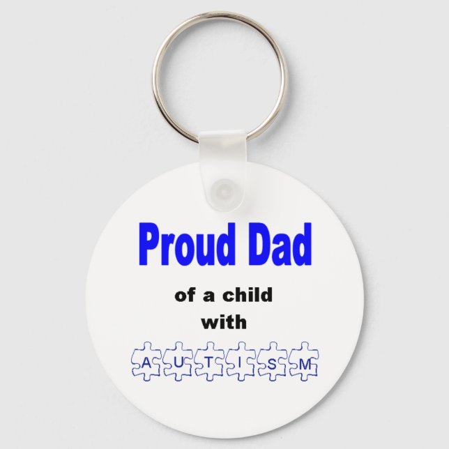 Proud Vater Schlüsselanhänger (Vorderseite)