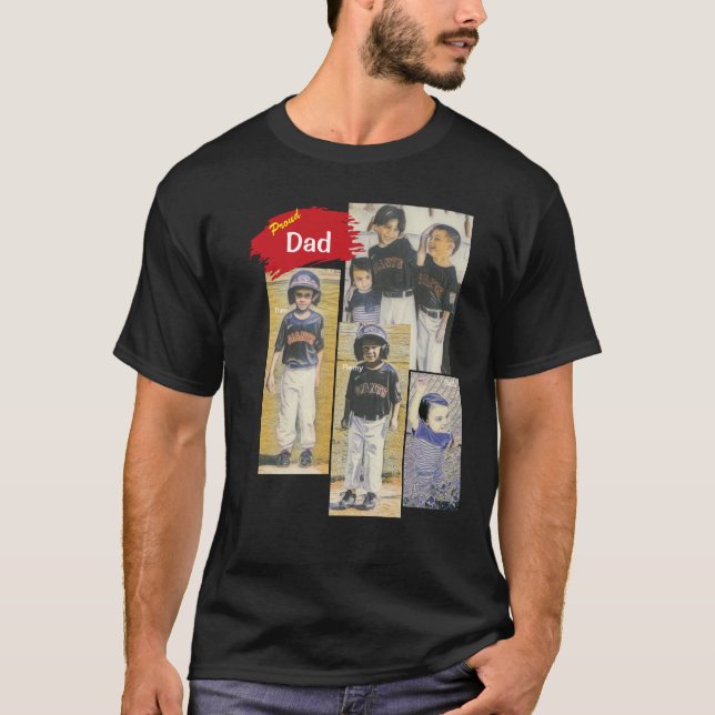 Proud-Vater-Shirt T-Shirt (Vorderseite)