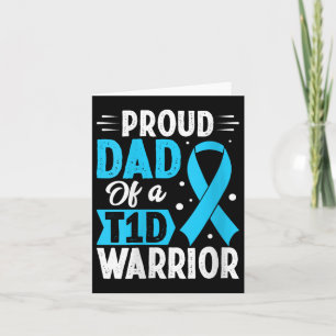 Proud Vater T1d Warrior V-Nacken Karte