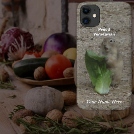 Proud Vegetarian - Erdeichhörnchen Case-Mate iPhone Hülle
