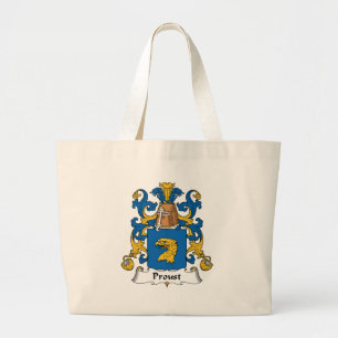 Proust Familienwappen Jumbo Stoffbeutel
