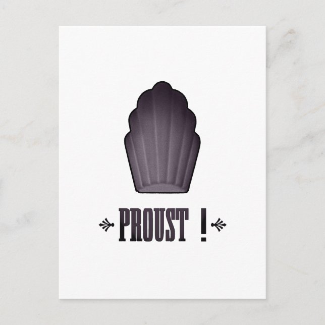 Proust ! postkarte (Vorderseite)