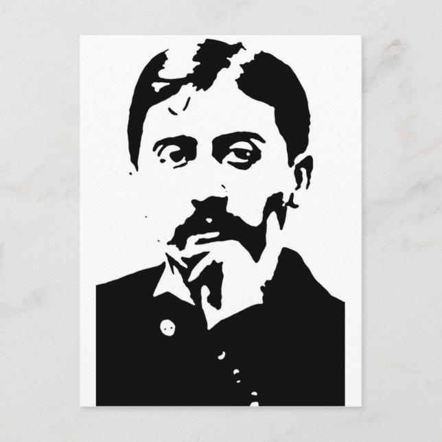 Proust Postkarte (Vorderseite)