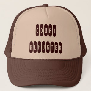 Prouve Court Reporter casquette de la lettre à thè