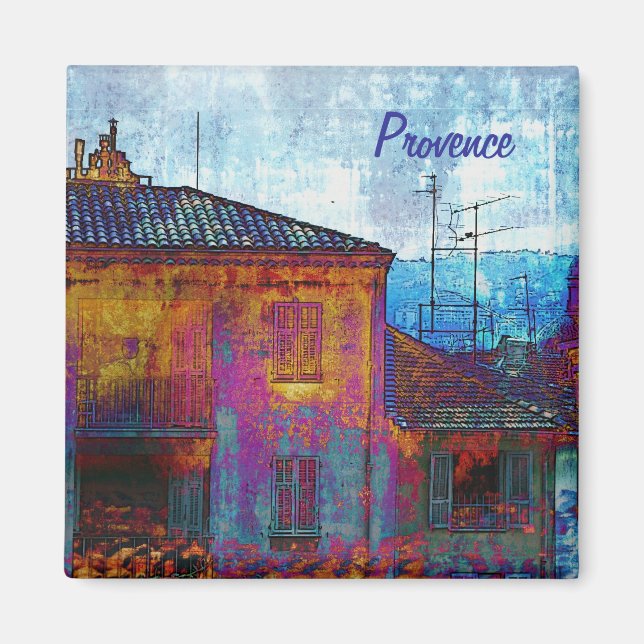 Provence-Abend-Magnet Magnet (Vorne)