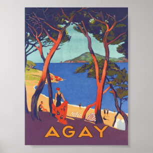 Provence Alpes Cote d’Azur Frankreich Poster