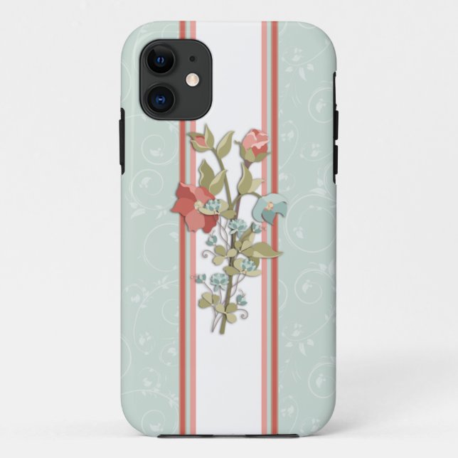 Provence Floral Case-Mate iPhone Hülle (Rückseite)