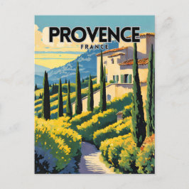 Provence France Postkarte
