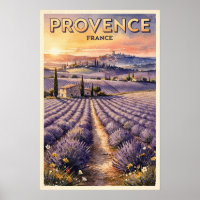 Provence Frankreich Vintage Reise