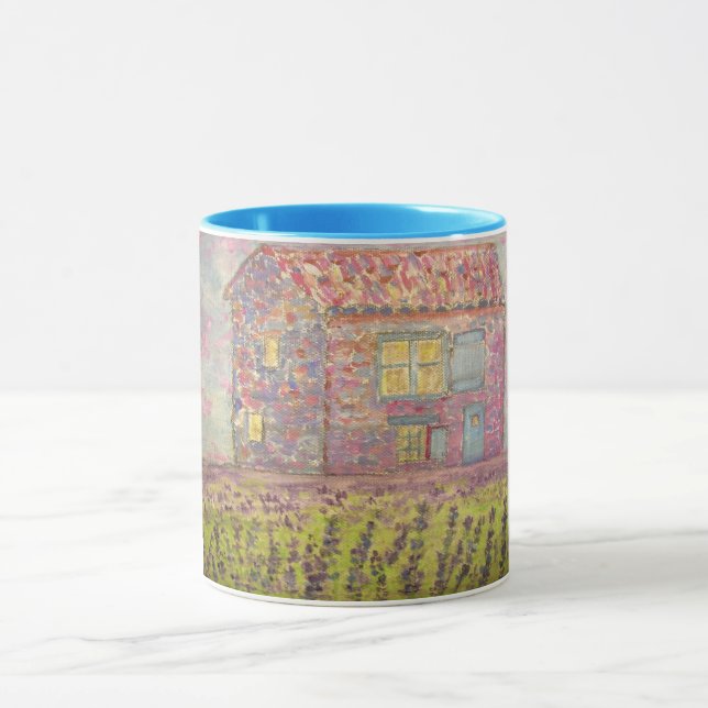 Provence House und Lavender Fields Tasse (Zentrum)