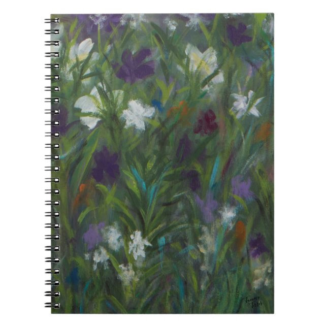 Provence II Spiral Foto Notebook Notizblock (Vorderseite)
