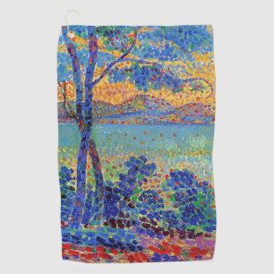 Provence Landschaft von Henri-Edmond Cross Golfhandtuch