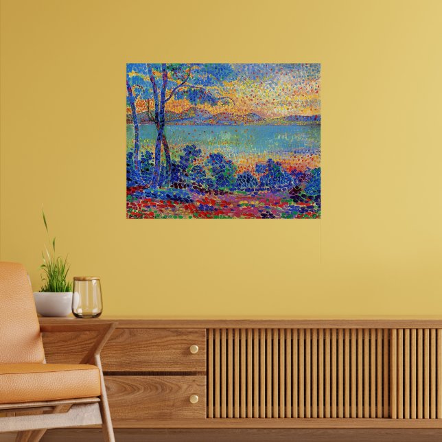 Provence Landschaft von Henri-Edmond Cross Poster (Wohnzimmer 2)
