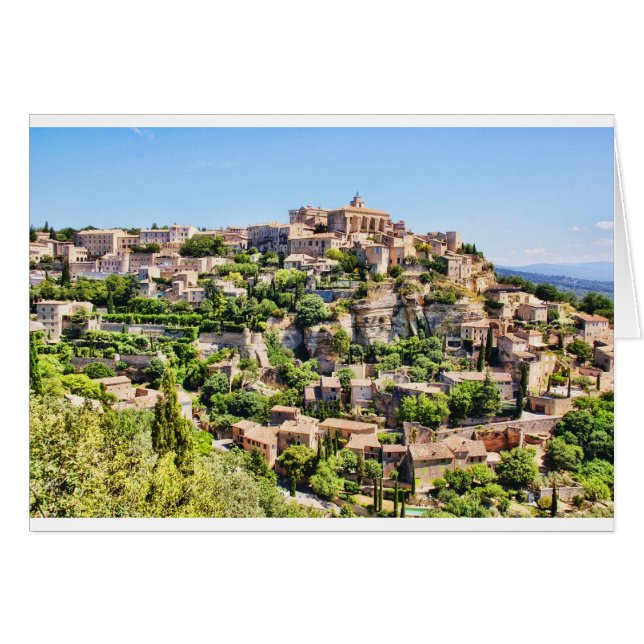 Provence Sault Village (Vorderseite (Horizontal))