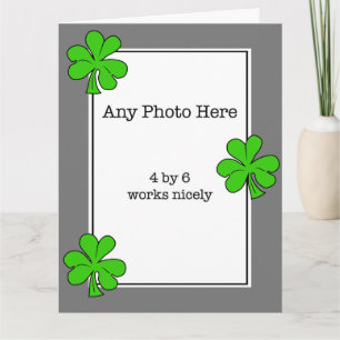 Proverbe irlandais sur une carte avec votre photo