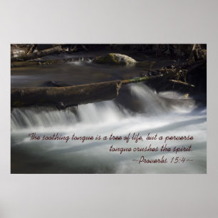 Proverbes 15:4 Poster
