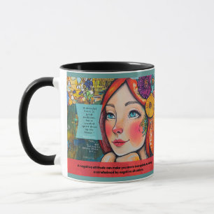 Proverbes de coeur joyeux 17:22 Mug Inspirationnel