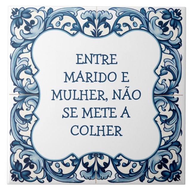 Provérbio português fliese (Vorderseite)