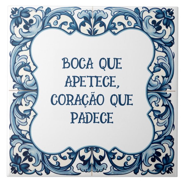 Provérbio português fliese (Vorderseite)