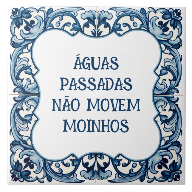 Provérbio português fliese (Vorderseite)