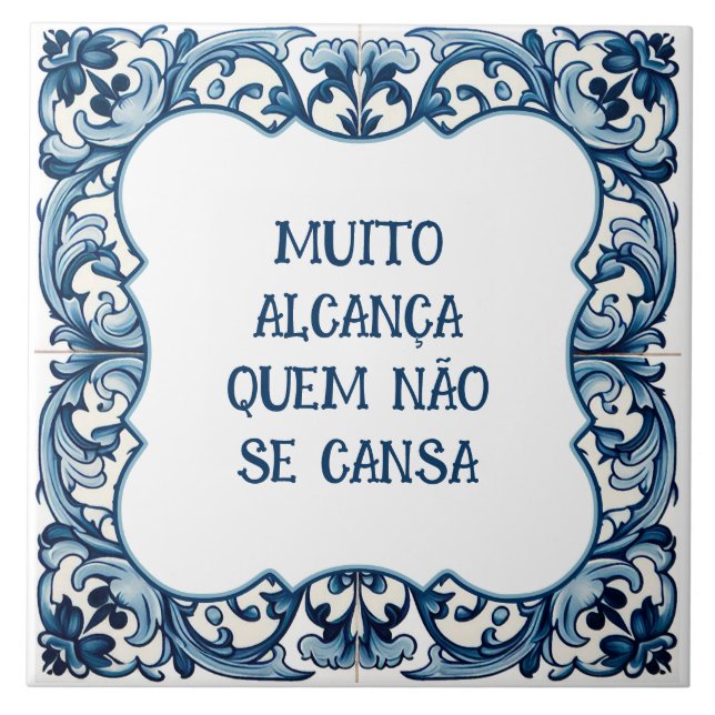 Provérbio português fliese (Vorderseite)