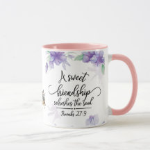 Proverbs 27:9 Sweet Friendship Erfrischt das Soul