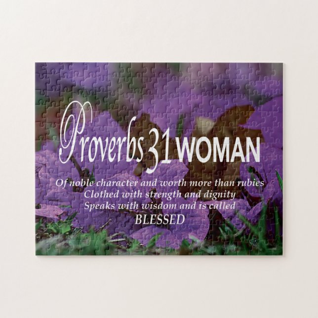 PROVERBS 31 FRAU Inspiration Christlich (Horizontal)