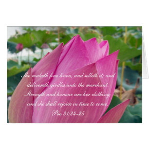 Proverbs 31 Sammlung ~ Pro 31:24-25