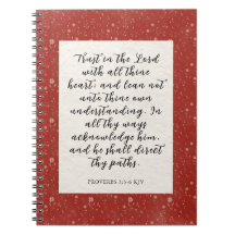 Proverbs 3:5-6 KJV Bibelverse Bild