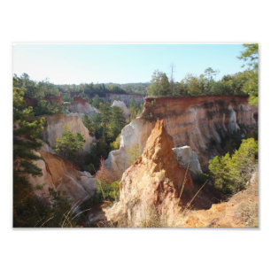 Providence Canyon Staat Park Georgia Foto Printing