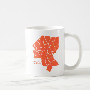 Providence-Nachbarschafts-Karten-Tasse Kaffeetasse