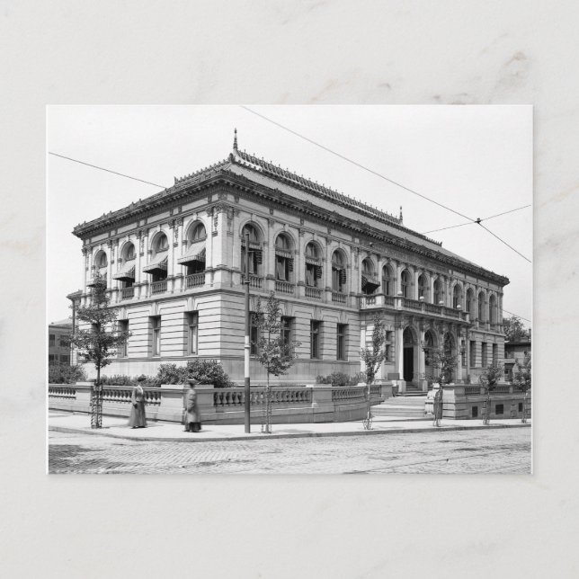 Providence Public Library, 1906 Postkarte (Vorderseite)