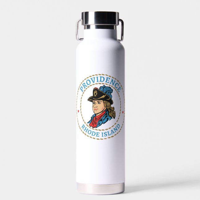 Providence Rhode Island Colonial Trinkflasche (Vorne)