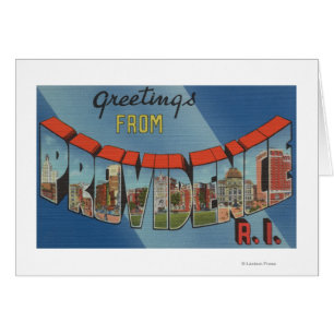 Providence, Rhode Island - große Buchstabe-Szenen