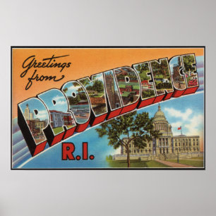 Providence, Rhode Island (Hauptstadts-Gebäude) Poster