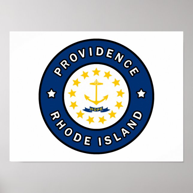 Providence Rhode Island Poster (Vorne)