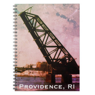 Providence, Rhode Island 'Stuck-up Bridge' Notizblock