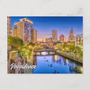 Providence, Rhode Island, USA Postkarte