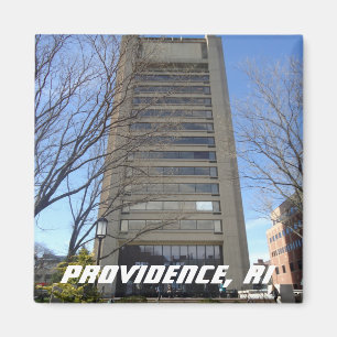 Providence, RI - Uni-Hügel Magnet