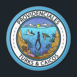 Providenciales Turks and Caicos Scuba Abzeichen Magnet<br><div class="desc">Providenciales Vektorgrafik Design. Providenciales,  auch Provo genannt,  ist eine Insel im Archipel der Türken und Caicos,  im Atlantischen Ozean. Er ist von sanften Sandstränden umgeben,  von denen viele an der Nordküste liegen.</div>