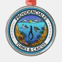 Providenciales Turks and Caicos Scuba Abzeichen