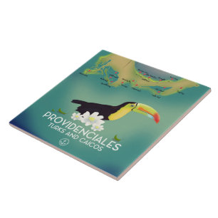 Providenciales Turks- und Caicosinseln Fliese