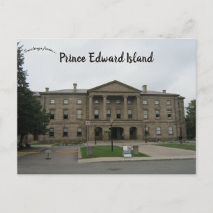 Province House Prince Edward Island Kanada Postkarte