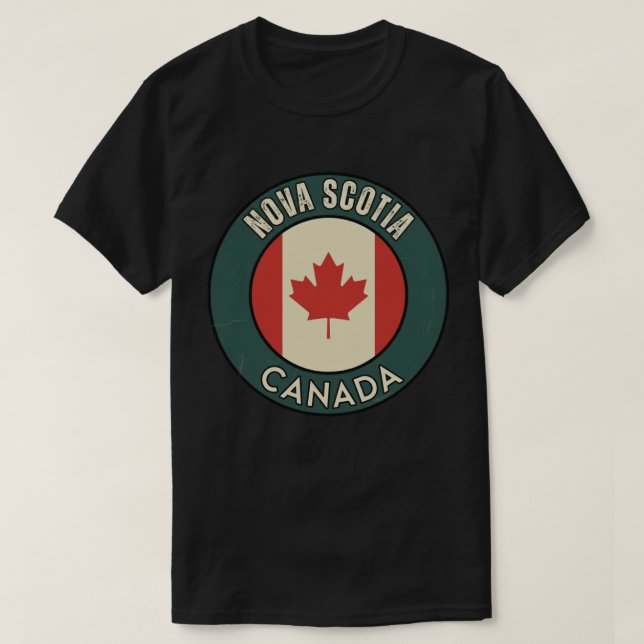 Province of Nova Scotia Canada T-Shirt (Design vorne)