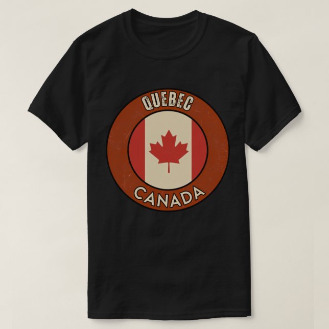 Province of Quebec Canada T-Shirt (Design vorne)