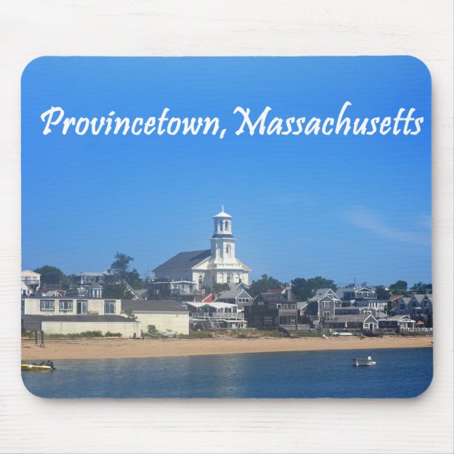 Provincetown Hafen Mousepad (Vorne)