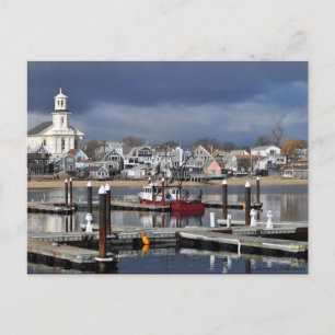 Provincetown, MA Postcard Postkarte