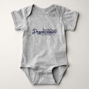Provincetown Massachusetts Baby-Body Baby Strampler