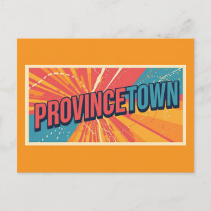 Provincetown, Massachusetts  Postkarte